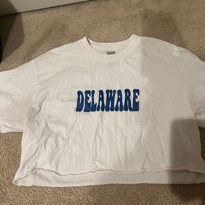 Delaware Graphic White Tee